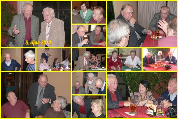 5. října 2013 - 7. sraz v Motorestu. Bylo nám 70 ...