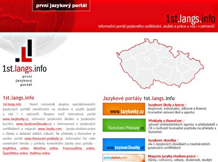 Rozcestník specializovaných jazykových portálů