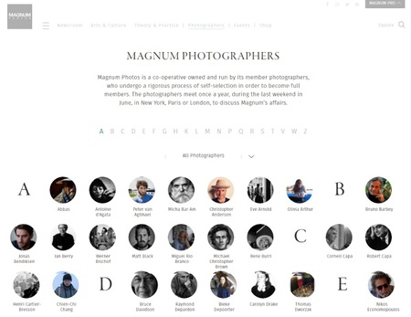 Fotografové agentury MAGNUM