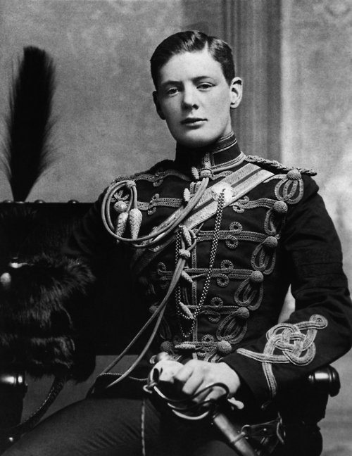1895 - 157. A YOUNG WINSTON CHURCHILL