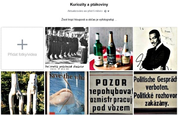 Album Kuriozity a ptákoviny na Facebooku - 239 fotografií