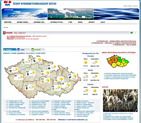 Český hydrometeorologický ústav  v Praze - Komořanech