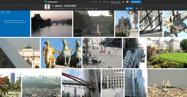 77 fotek z Paříže ve fotogalerii na Zoneramě