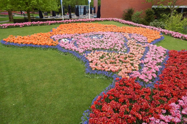 Tulipánový Van Gogh v Keukenhofu - 9. května 2015