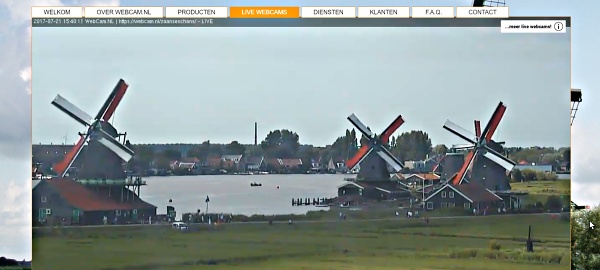 Zaanse Schans - mlýny (spustíte klepnutím)