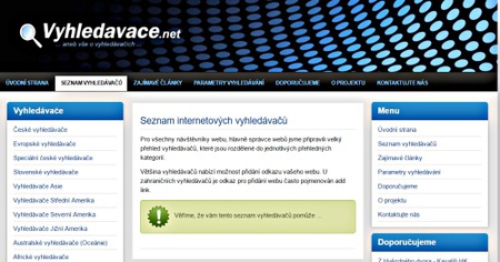 Senam zahraničních internetových vyhledávačů